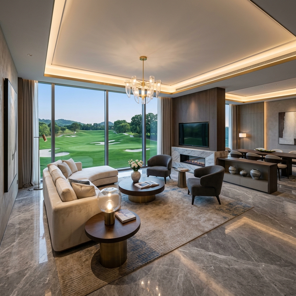 Godrej Crown Residences — Luxury Interior
